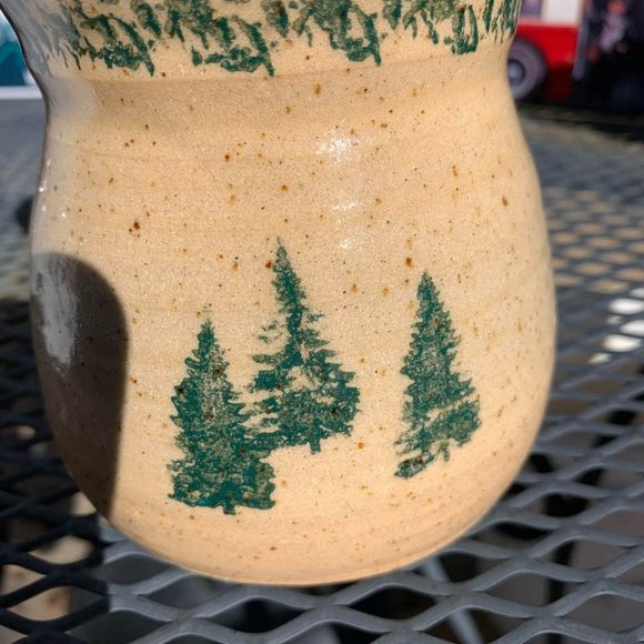 Artisan made Small Pottery Crock with Lid Made in Colorado - Picture 2 of 7